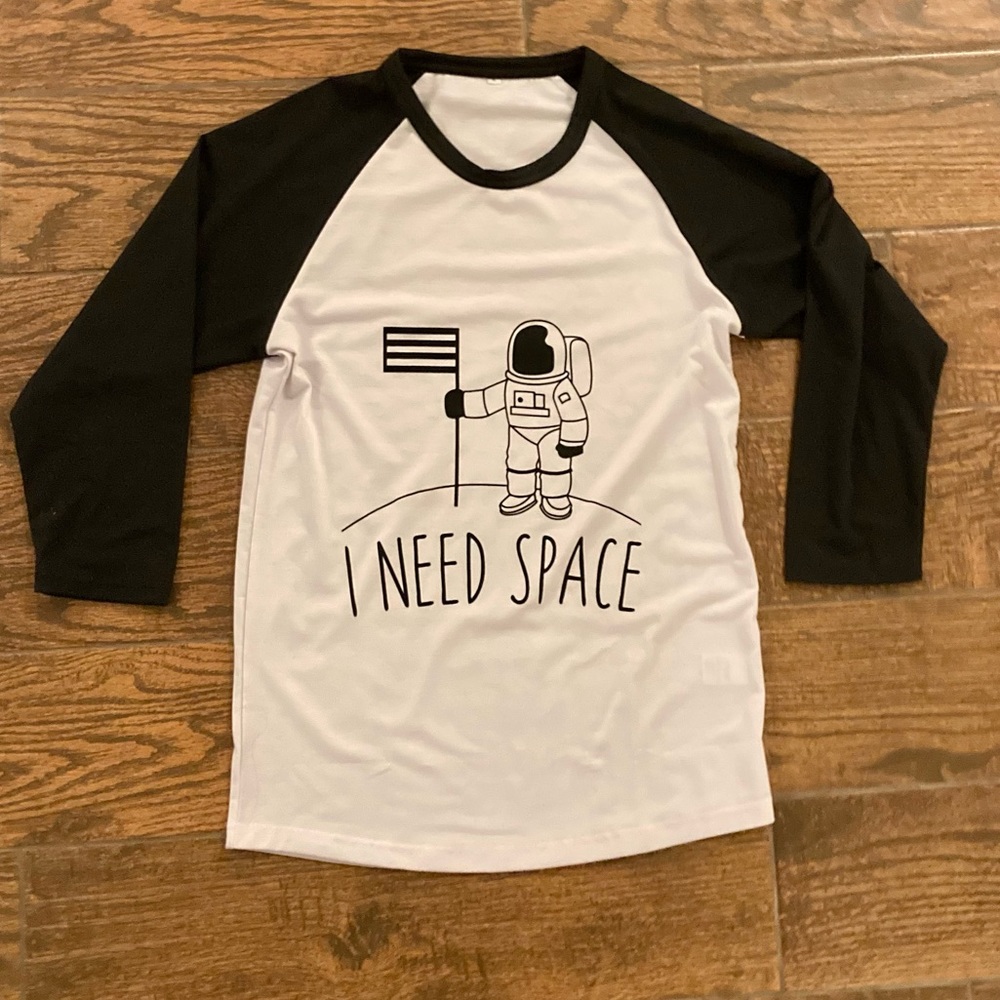Custom I Need Space Shirt (Made with Cricut)